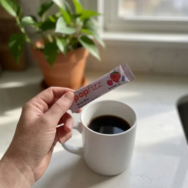 Jenna&rsquo;s photo with her PopFizz stick